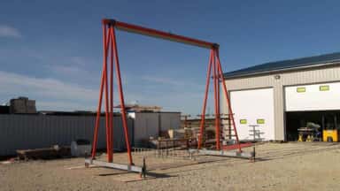 Portable A-Frame Fall Protection | Flexible Lifeline Systems