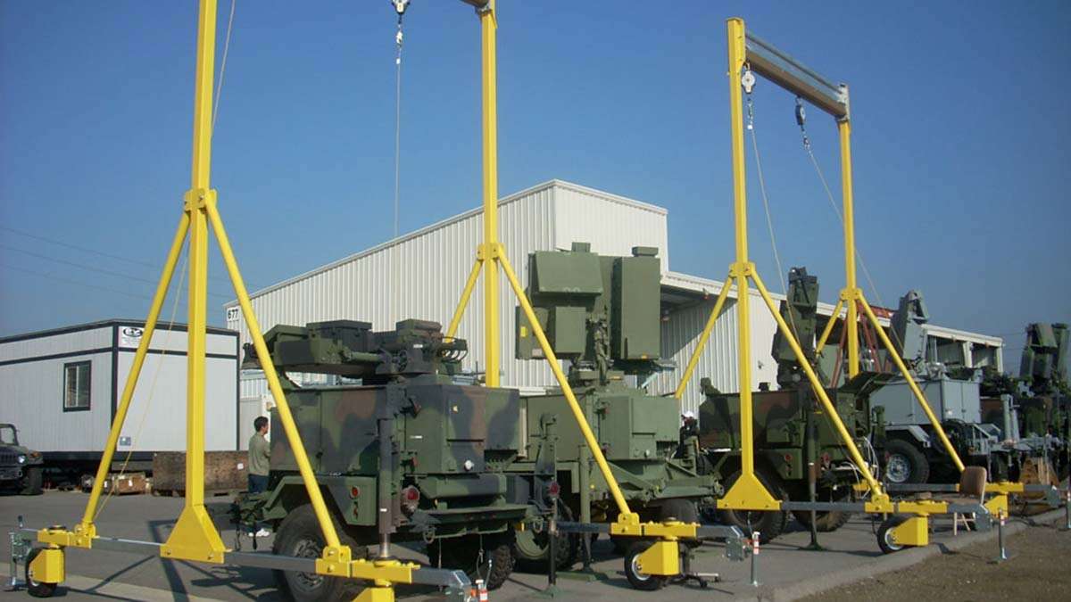 Portable A-Frame Fall Protection | Flexible Lifeline Systems