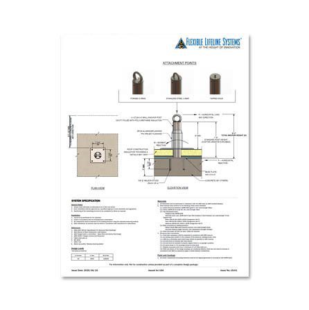 Embedded Tieback Anchor Technical Spec Sheet