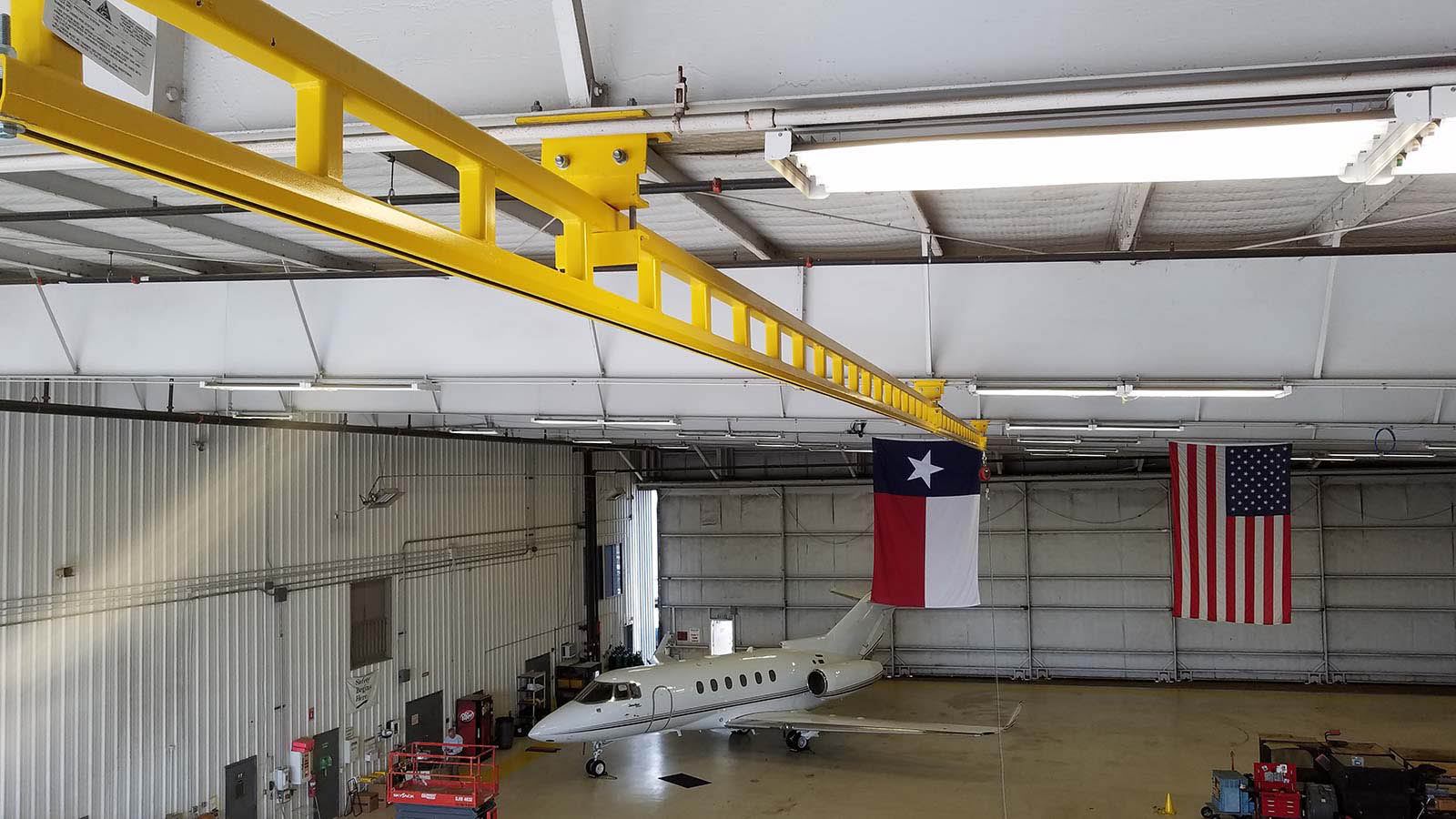 Aircraft Hanger Fall Protection