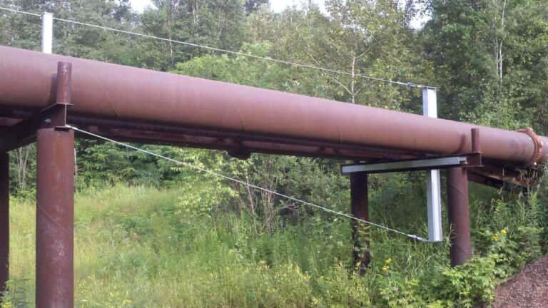 Pipe Rack Lifelines - Flexible Lifeline Systems