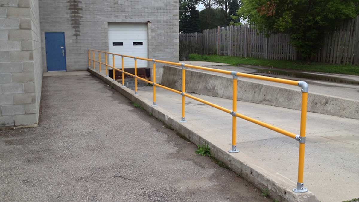Preassembled Safety Railing Kit - Flexible Lifeline Systems