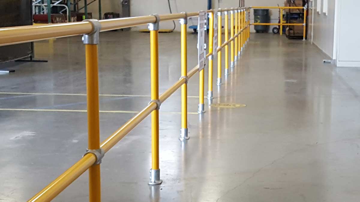 Preassembled Safety Railing
