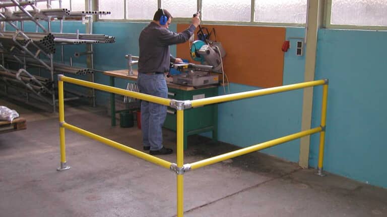 Preassembled Safety Railing Kit - Flexible Lifeline Systems
