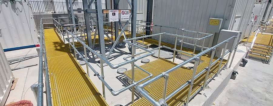 Fall Protection Data Plate Fall Protection at Data Centers - Flexible Lifeline Systems