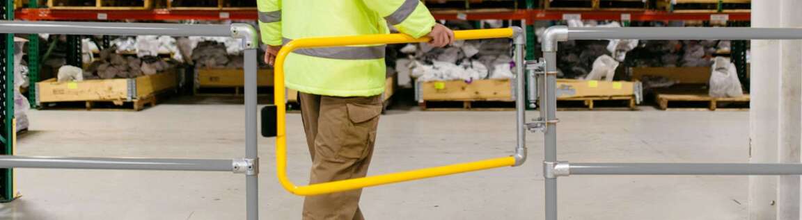 Fast Isolation Gates Industrial Self-Closing Safety Gate - Flexible Lifeline Systems